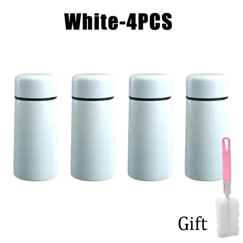 Portable 160Ml Mini Pocket Cup 304 Stainless Steel Thermos Cup Creative Gift Cup in Stock Water Bottle Coffee Thermos Bottle