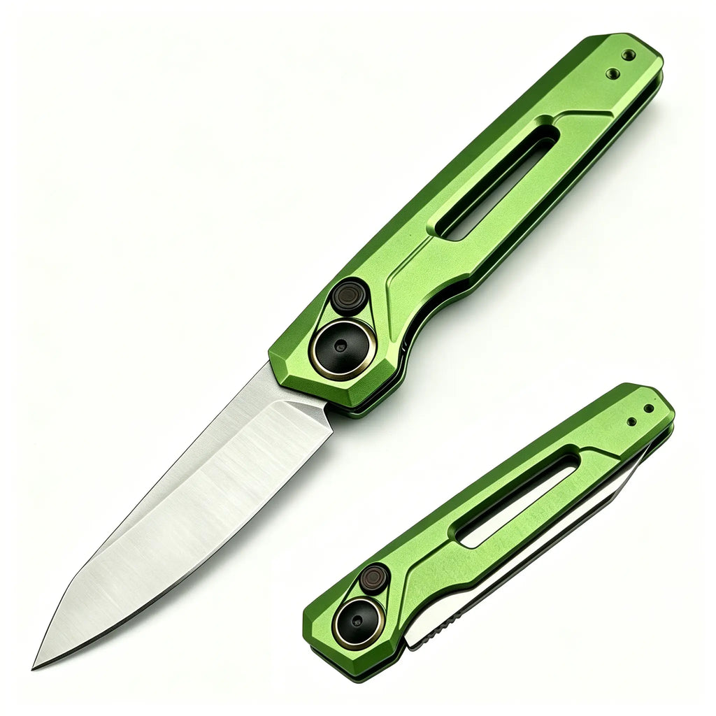 New Folding Pocket Knife with Aluminum Alloy Handle | Outdoor Camping EDC Pocket Knife with Smooth Opening, Perfect for Everyday Carry, Camping, Hiking and Survival, Parcel Opening Knife, Fruit Peeling Knife