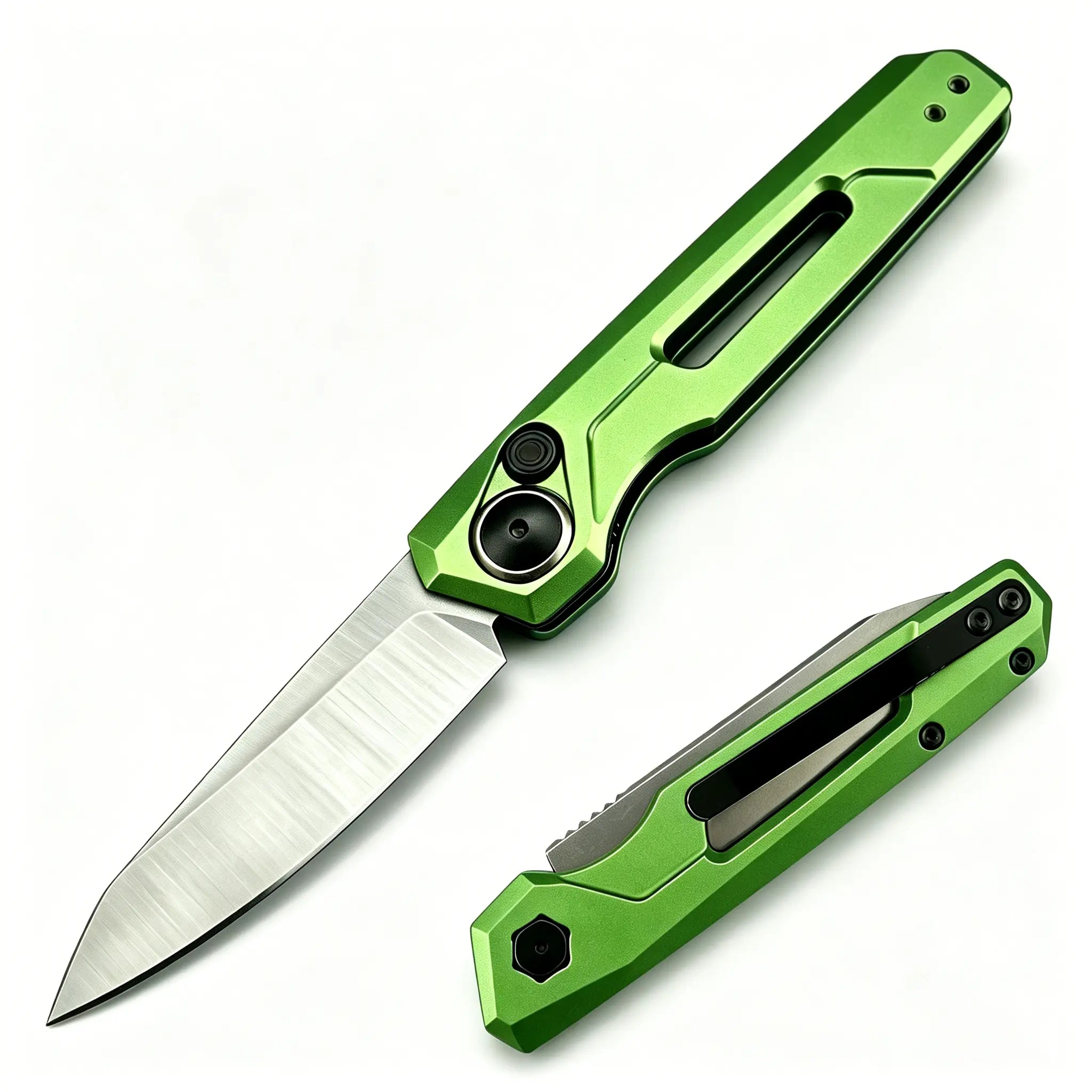 New Folding Pocket Knife with Aluminum Alloy Handle | Outdoor Camping EDC Pocket Knife with Smooth Opening, Perfect for Everyday Carry, Camping, Hiking and Survival, Parcel Opening Knife, Fruit Peeling Knife