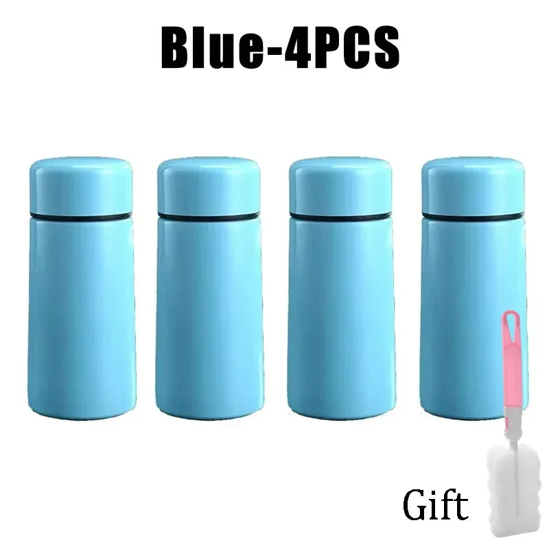 Portable 160Ml Mini Pocket Cup 304 Stainless Steel Thermos Cup Creative Gift Cup in Stock Water Bottle Coffee Thermos Bottle