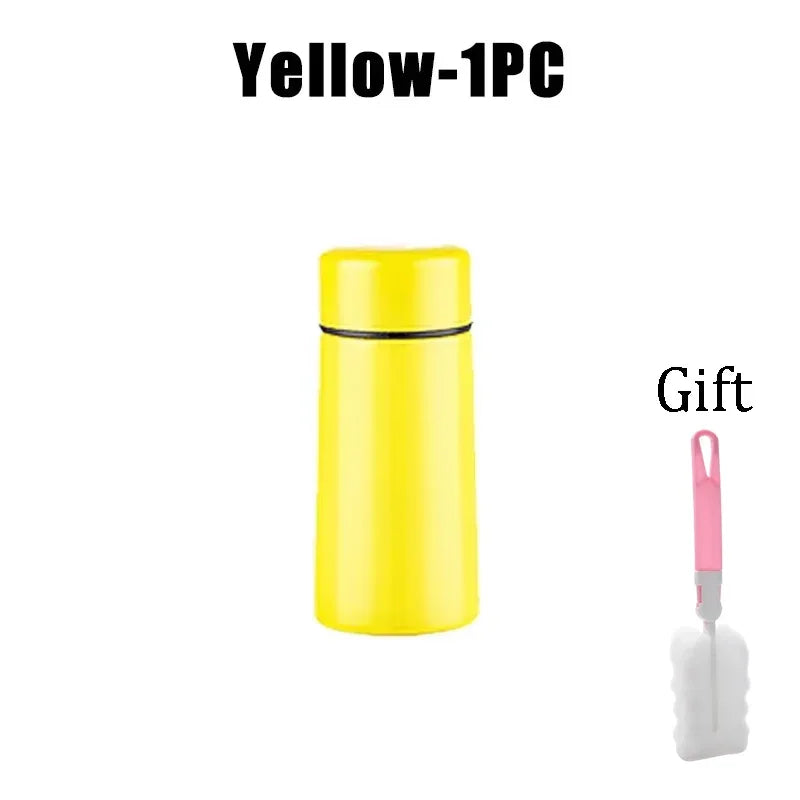 Portable 160Ml Mini Pocket Cup 304 Stainless Steel Thermos Cup Creative Gift Cup in Stock Water Bottle Coffee Thermos Bottle