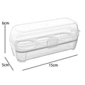 Outdoor Camping Tableware Portable Egg Storage Box Camping Picnic Barbecue Egg Box Travel Kitchen Utensils Camping Equipment