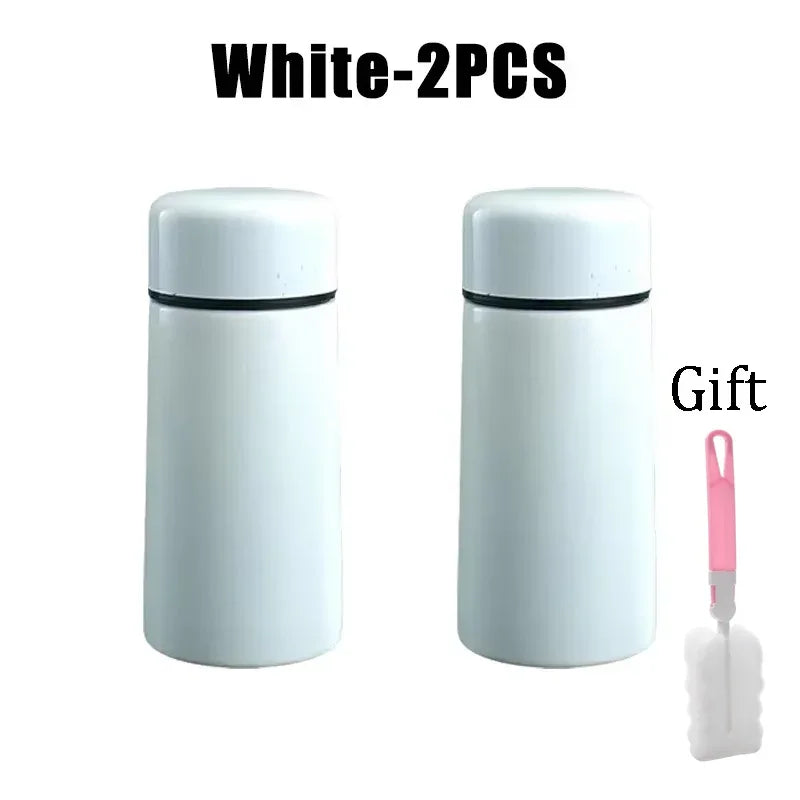 Portable 160Ml Mini Pocket Cup 304 Stainless Steel Thermos Cup Creative Gift Cup in Stock Water Bottle Coffee Thermos Bottle
