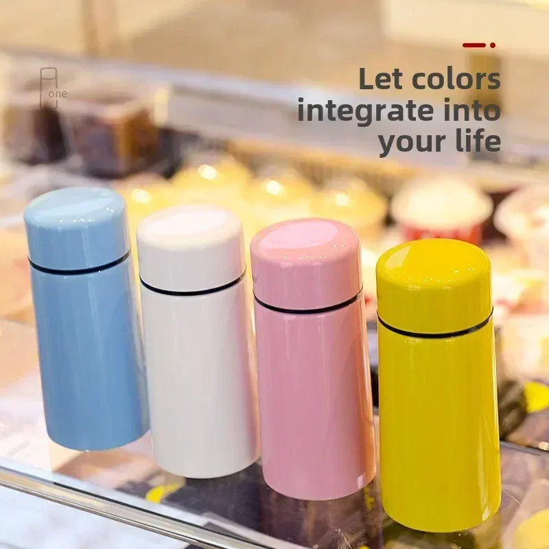 Portable 160Ml Mini Pocket Cup 304 Stainless Steel Thermos Cup Creative Gift Cup in Stock Water Bottle Coffee Thermos Bottle