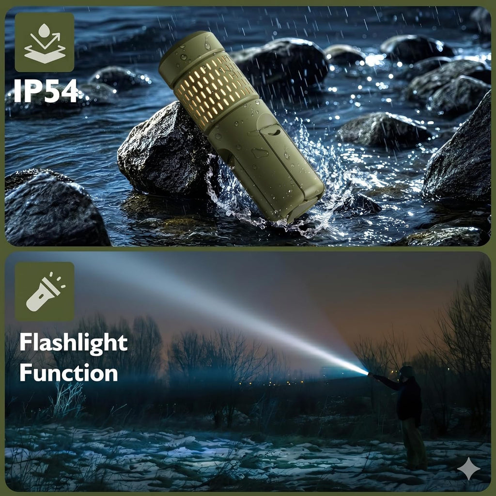Camping Lights, Rechargeable 12000Mah Collapsible Camping Lanterns ,Portable Flashlights, Camping Light for Tent, Emergency, Outdoor, IPX5 Waterproof
