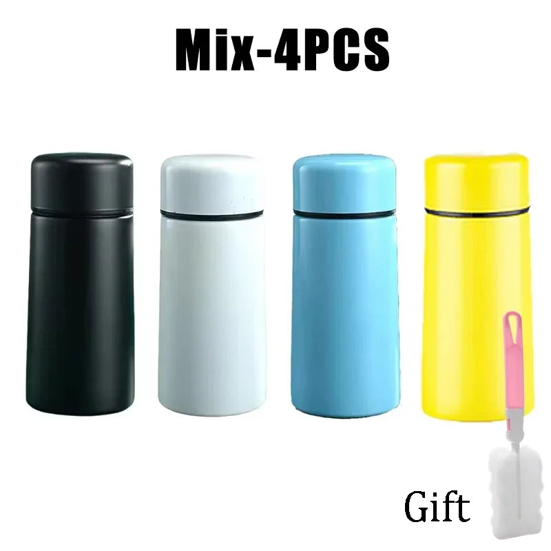 Portable 160Ml Mini Pocket Cup 304 Stainless Steel Thermos Cup Creative Gift Cup in Stock Water Bottle Coffee Thermos Bottle