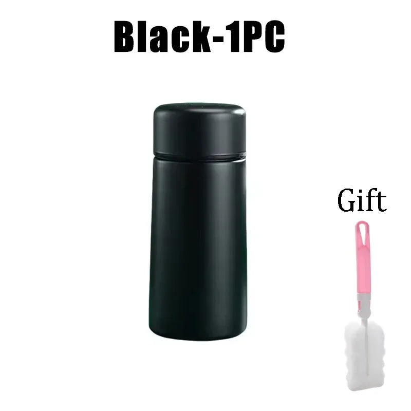 Portable 160Ml Mini Pocket Cup 304 Stainless Steel Thermos Cup Creative Gift Cup in Stock Water Bottle Coffee Thermos Bottle