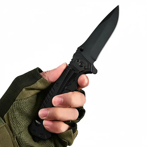 Folding Camping Knife with Safety Lock – Portable EDC Pocket Knife for Fishing & Outdoor Use