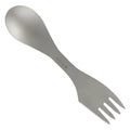 3-In-1 Ti Spork Camping Spoon Fork Cutter Combo Outdoor Tableware for Camping Hiking Outdoor Picnics