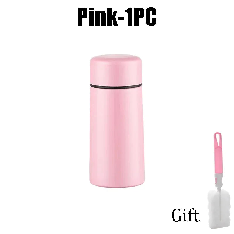 Portable 160Ml Mini Pocket Cup 304 Stainless Steel Thermos Cup Creative Gift Cup in Stock Water Bottle Coffee Thermos Bottle