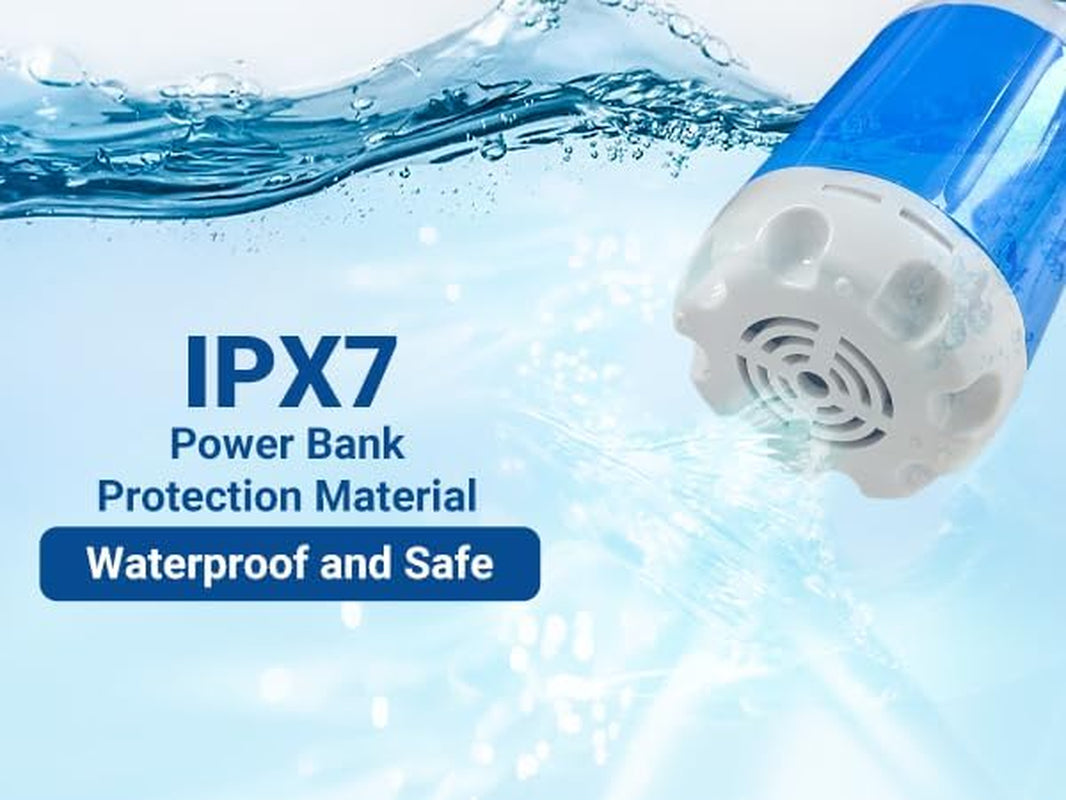 Portable Camping Shower, Upgraded Rechargeable Outdoor Shower Pump with Adjustable Water Flow, Portable Shower for Camping, Hiking, Travel, Beach, RV and Pet Washing